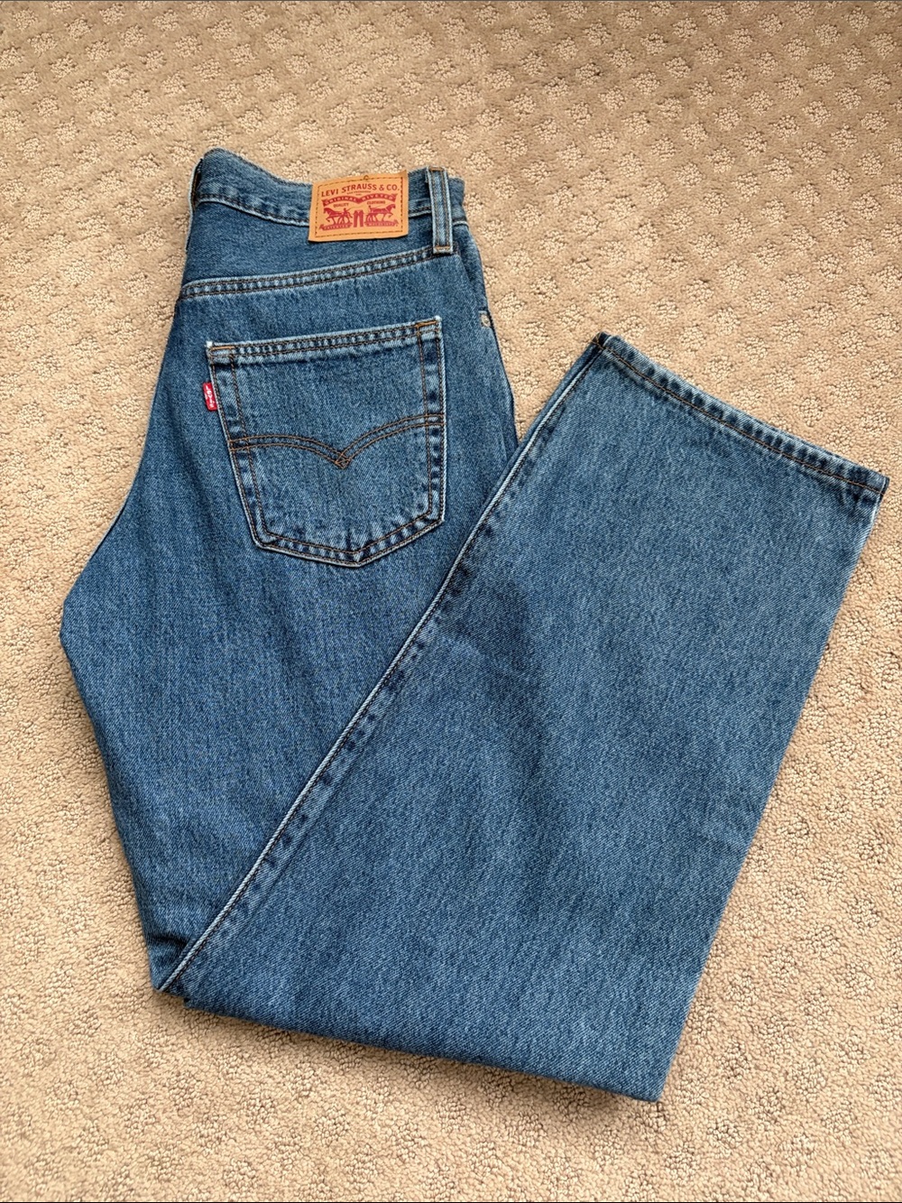 Women’s Levi ‘94 Baggy Blue Jeans